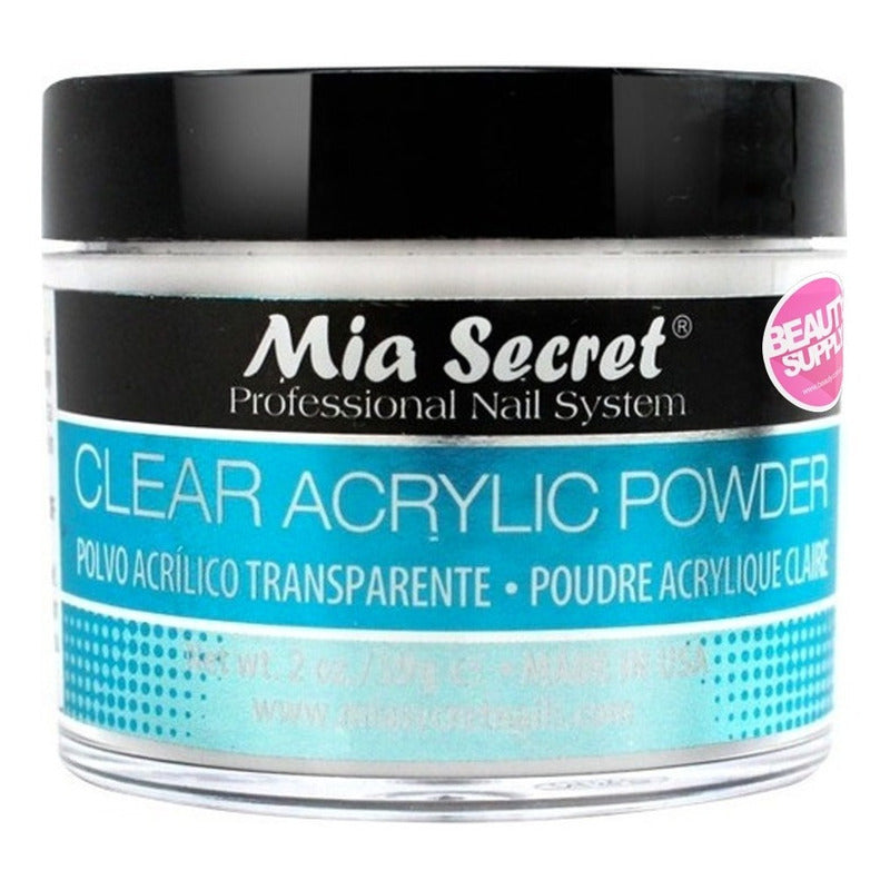 Polvo Acrilico Mia Secret 59gr. Polimero Profesional