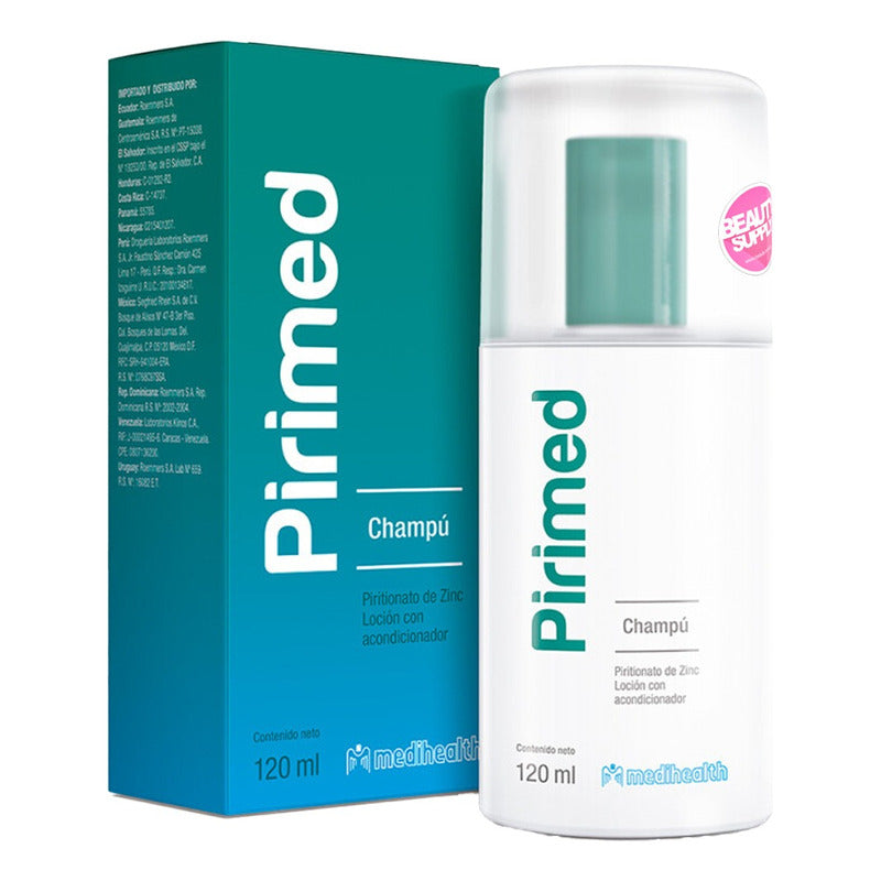 Shampoo Pirimed 120ml Anti Caspa