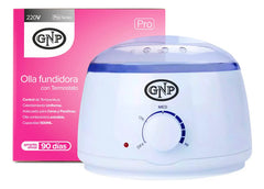 Kit Depilación Español Gnp Cera Perlas, Olla, Bandas Y Crema