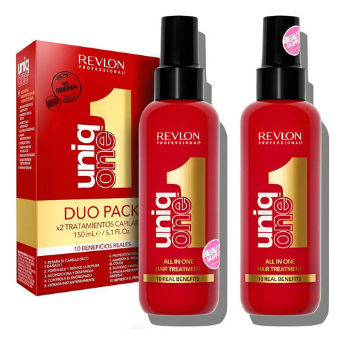 Pack Duo De Tratamiento Uniq One Revlon 150ml