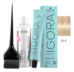 Kit Tinta Igora Highlifts Schwarzkopf Con Oxidante Y Pincel