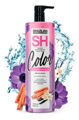 Shampoo Brazilian Violeta Y Vainilla 1lt. Cabellos Teñidos
