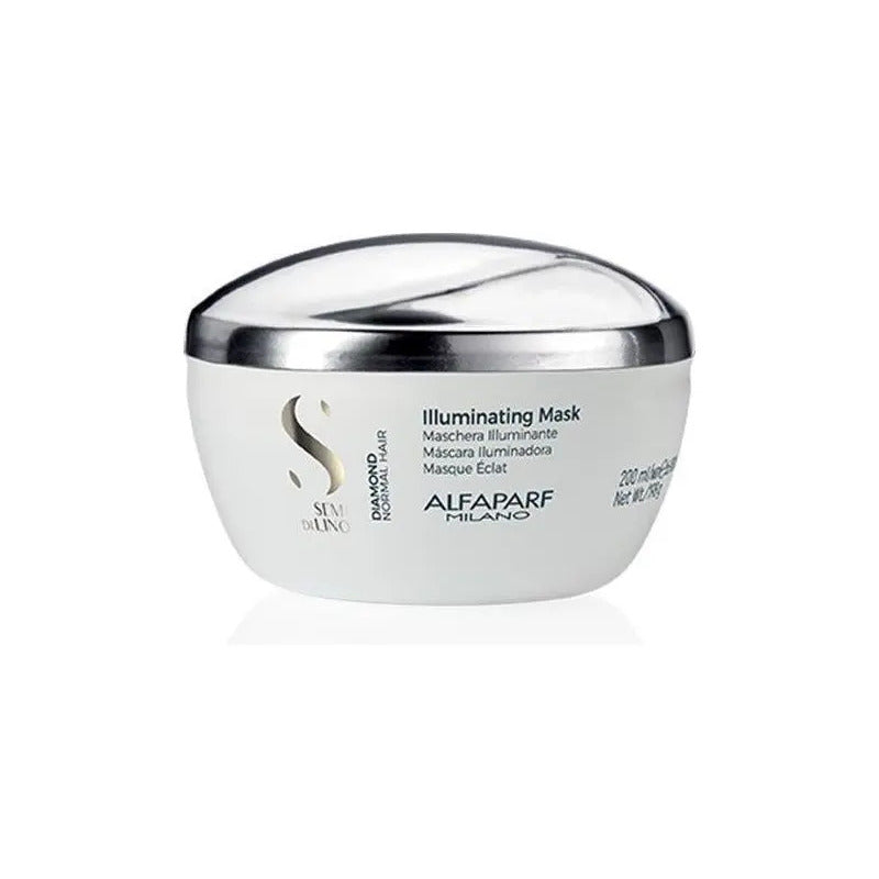 Mascara Baño De Crema Alfaparf Semi Di Lino Iluminador 200ml