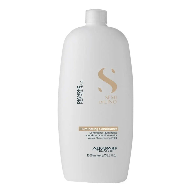 Acondicionador Diamond Alfaparf Semi Di Lino 1l