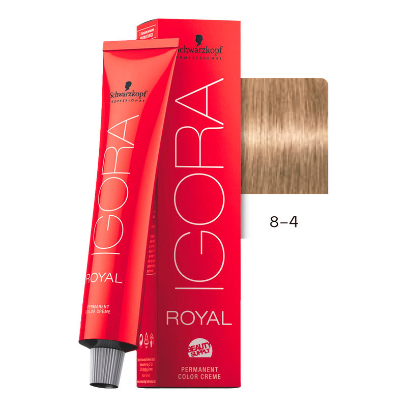 Tinta Igora Royal Schwarzkopf 8-4 - 8-4