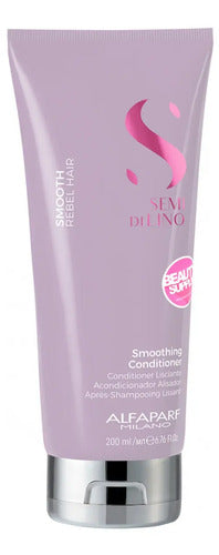 Acondicionador Alfaparf Smooth Semi Di Lino 200ml