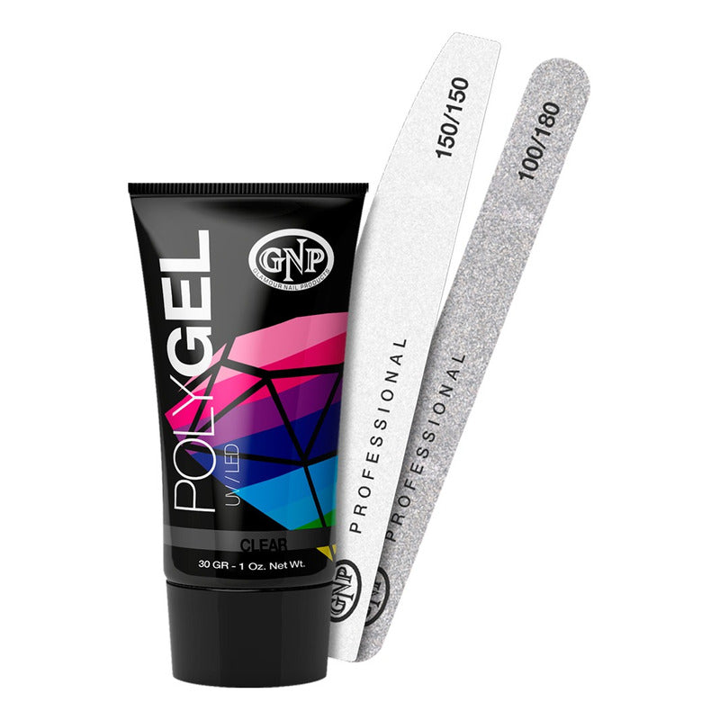 Polygel Gnp 30gr. + 2 Limas Profesionales