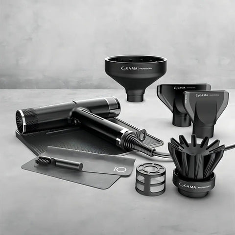Secador De Pelo Iq3 Perfetto Black Gama Italy Negro