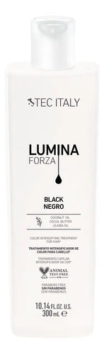 Shampoo Tec Italy Lumina Forza 300ml Negro