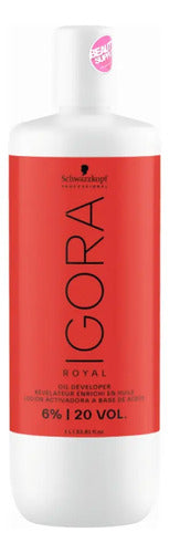 Locion Oxidante 20 Vol. Igora Royal Schwarzkopf 1000ml 20 Volúmenes (6%)