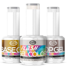 Kit Esmaltes Semipermanentes Gnp 15ml 21 Free + Removedor