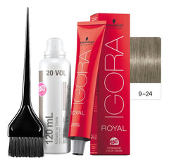 Kit Tinta Igora Royal Schwarzkopf Con Oxidante Y Pincel