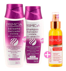 Combo Shampoo Y Acondicionador Matizador Violeta Primicia