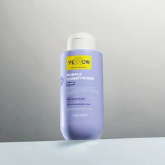 Acondicionador Yellow Alfaparf Silver 500ml Matizador Violeta Elimina Amarillo