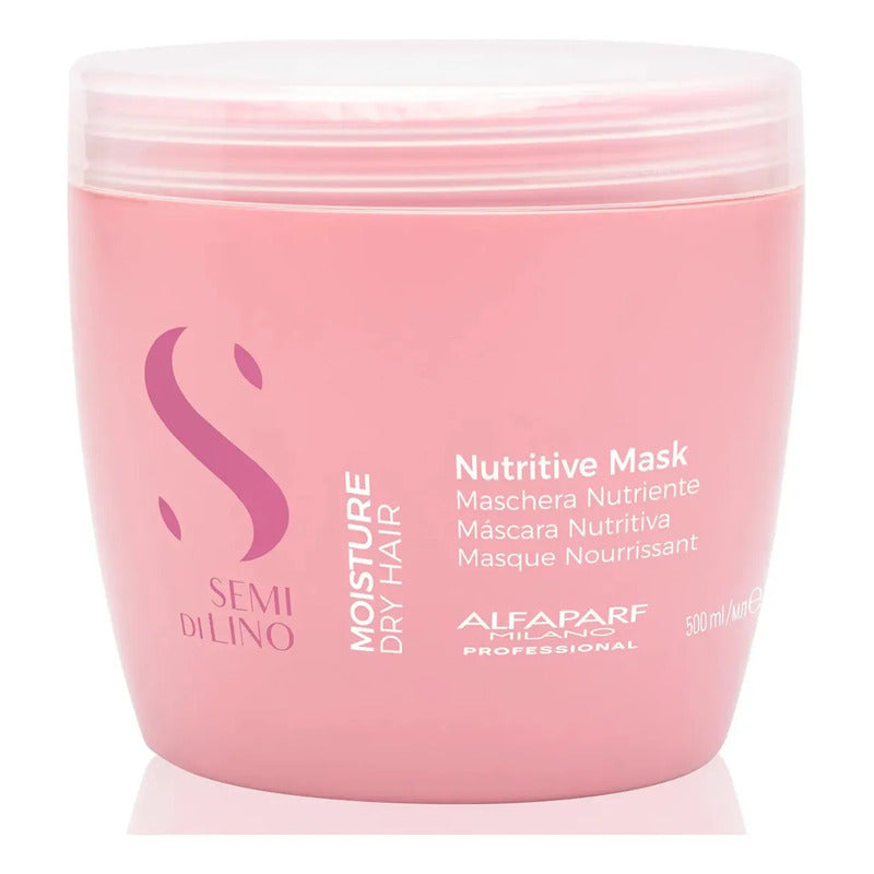 Máscara Alfaparf Moisture 500ml Nutritiva Para Cabello Seco