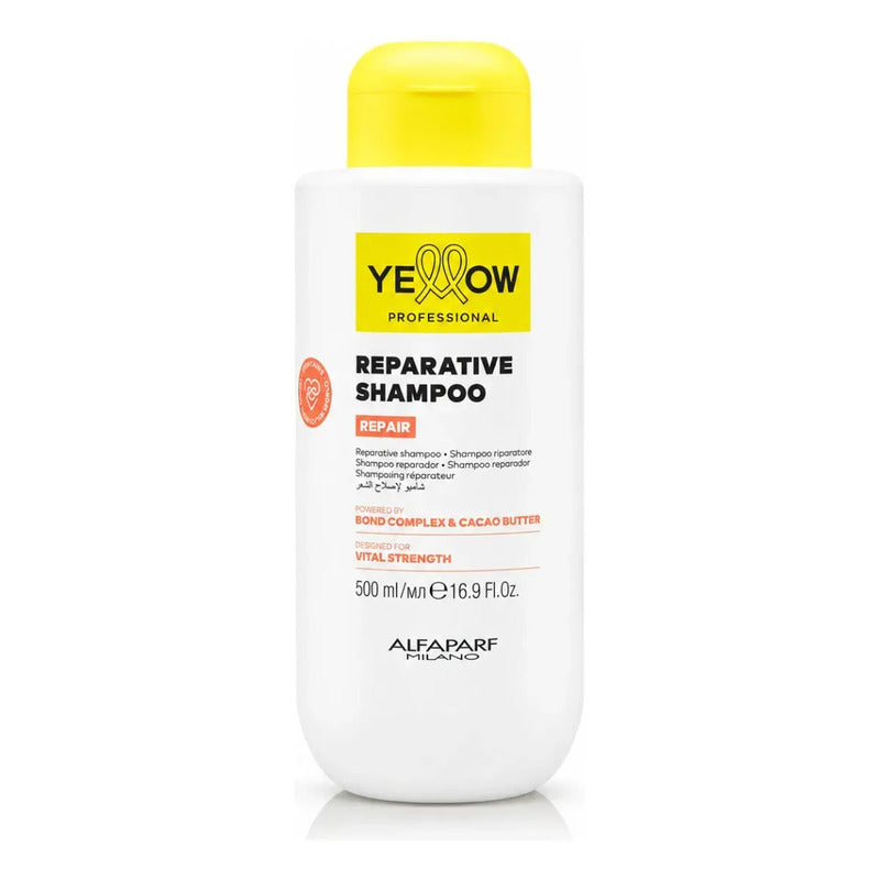 Shampoo Yellow Alfaparf Repair 500ml Cabello Dañado