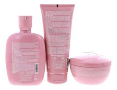 Trío Alfaparf Moisture Nutritive Shampoo 250ml, Acondicionador 200ml Y Máscara 200ml Hidratación Y Nutrición