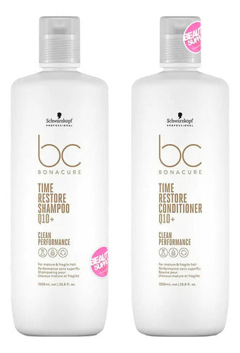 Shampoo Y Acondicionador 1lt Schwarzkopf Restore Q10