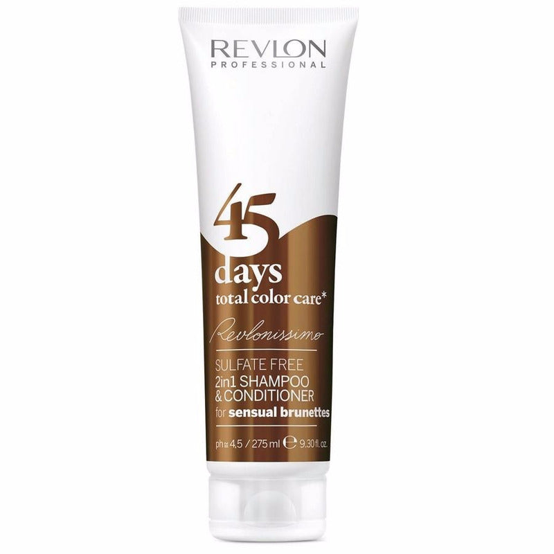 Shampoo Revlon 45 Days 2 En 1 Sensual Brunettes 275ml