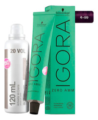 Tinta Igora Zero Amm Schwarzkopf Sin Amoniaco Y Oxidante