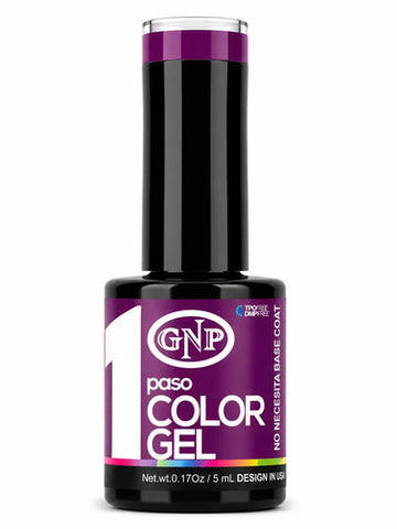 Esmalte Semipermanente Gnp 1 Paso #17 Violeta. Tpo Dmpt Free Violeta Oscuro