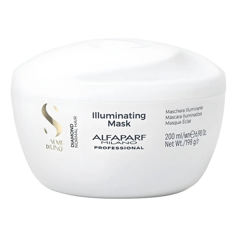 Mascarilla Iluminadora Alfaparf Diamond 200ml Semi Di Lino