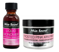 Mia Secret Liquido 30ml Y Polvo Acrilico Uñas 59gr. Nice