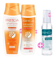 Combo Shampoo Y Acondicionador Reparador Keratina Primicia