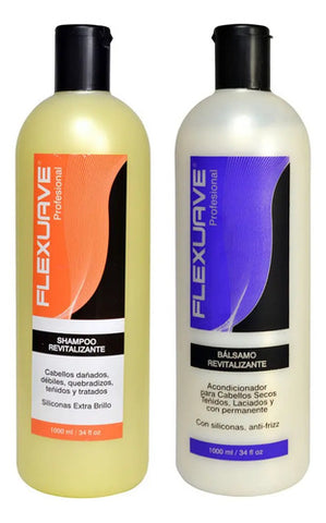 Shampoo Flexuave Revitalizante Y Bálsamo Revitalizante
