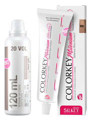Kit De Tinta Silkey Profesional Colorkey 120g Y Oxidante