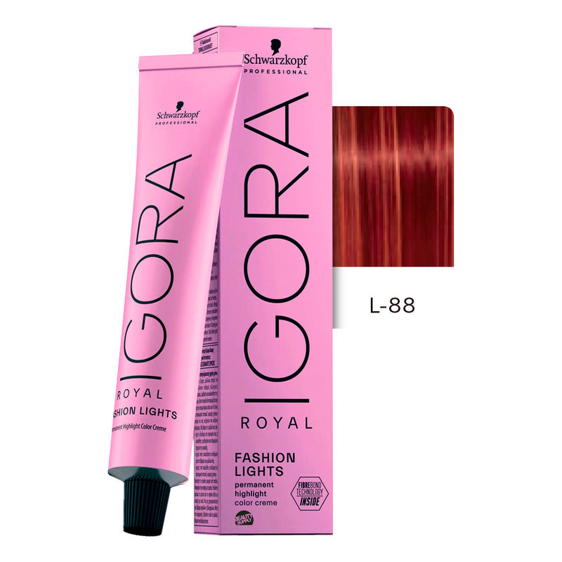 Tinta Igora Royal Schwarzkopf Fashion Lights L-88