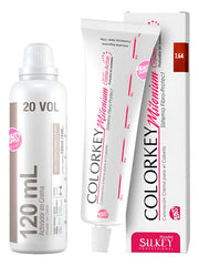 Kit De Tinta Silkey Profesional Colorkey 120g Y Oxidante