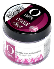 Polvo Acrílico Organic Translúcido Crystal Clear 50gr Crystal Clear