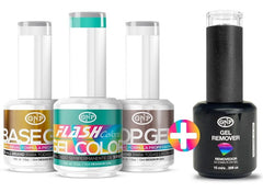 Kit Esmaltes Semipermanentes Gnp 15ml 21 Free + Removedor