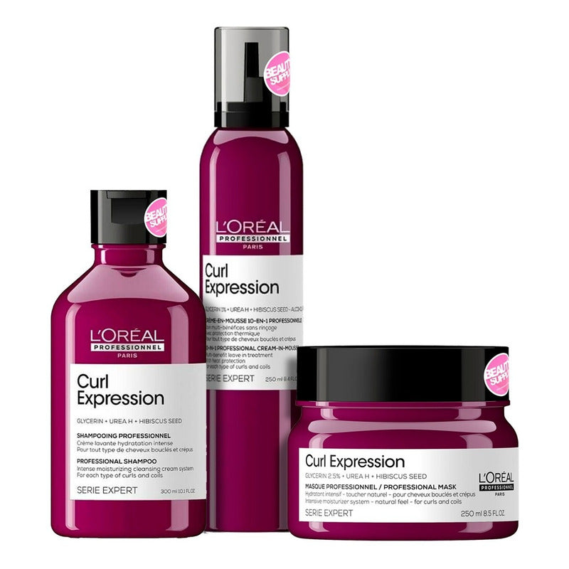 Kit Completo Loreal Para Rulos Curls Expression Serie Expert