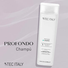 Shampoo Tec Italy Profondo 1l Limpieza Profunda Profesional