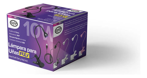 Soft Gel Tips Gnp Con Lampara, Pegamento, Bond Y Nail Prep