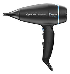 Secador Gama Bravo 80 2400w Iónico. Ultra Liviano 397grs Negro