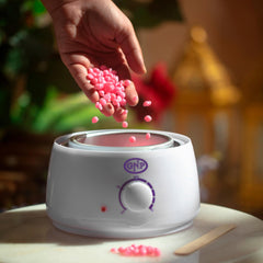 Kit De Cera Depilatoria En Perlas Gnp Con Olla Y Exfoliante