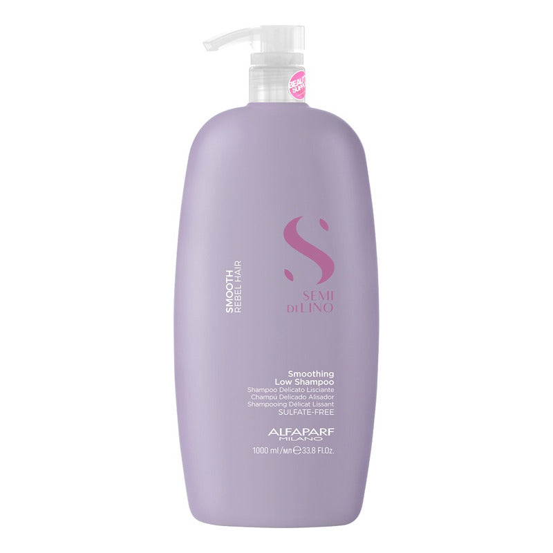 Alfaparf Semi Di Lino Smooth Low Shampoo Alisador Pelo 1lt