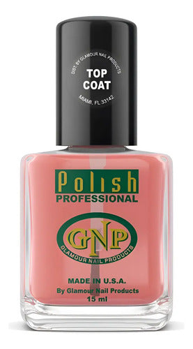 Top Acrílico Gnp Sellador Para Uñas Brillo Extra Pro Transparente