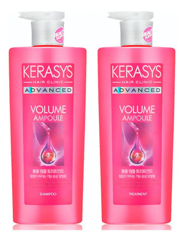 Kit Shampoo Y Tratamiento Kerasys Advance Volumen Colágeno