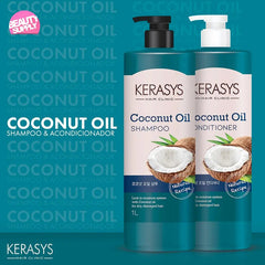 Shampoo Y Acondicionador Kerasys Aceite De Coco, Suavidad