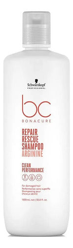 Shampoo Bonacure Repair Rescue Repara Y Fortalece 1l