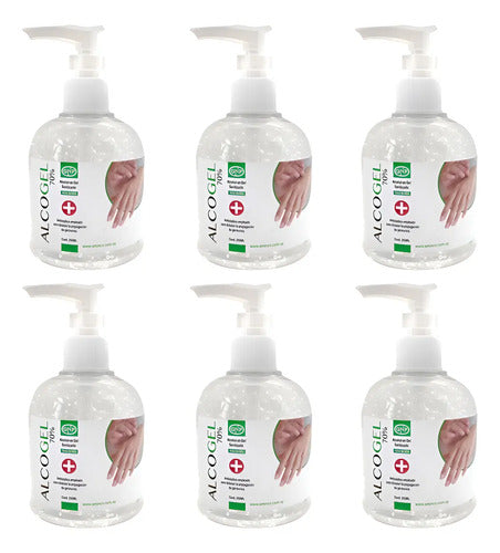 X6 Alcohol En Gel Gnp 250ml Alcohol