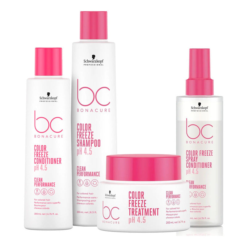 Kit Schwarzkopf Completo Color Freeze Para Cuidado Del Color