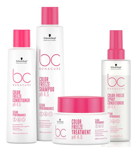Kit Schwarzkopf Completo Color Freeze Para Cuidado Del Color