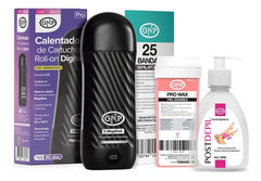 Calentador De Cera, Cera Depilatoria Gnp, Bandas Y Aceite