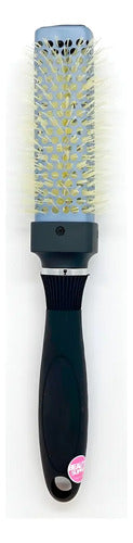 Cepillo Térmico Square 20mm Mega Negro
