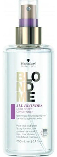 Spray Acondicionador Schwarzkopf Blondme 200ml